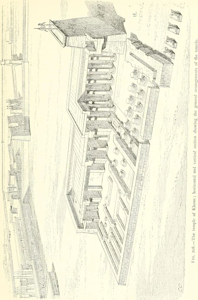 An illustration from A history of art in ancient Egypt, 1883, leaf 440