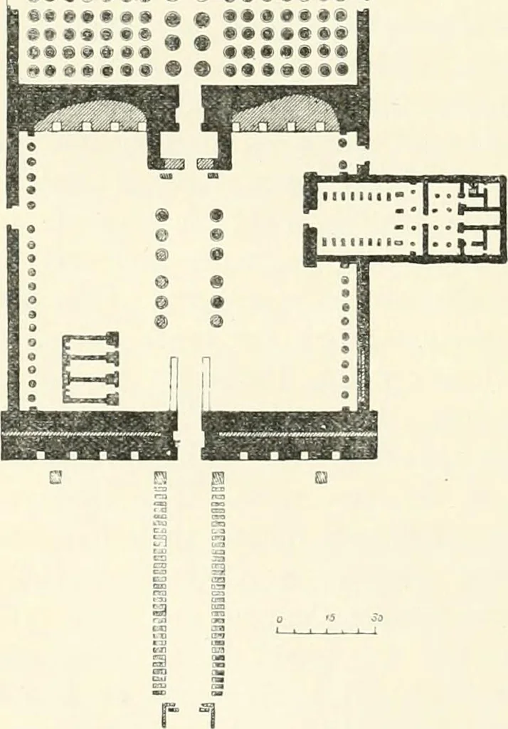 An illustration from A history of art in ancient Egypt, 1883, leaf 449