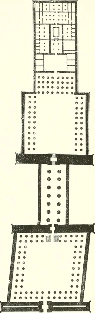 An illustration from A history of art in ancient Egypt, 1883, leaf 466