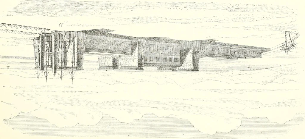 An illustration from A history of art in ancient Egypt, 1883, leaf 468