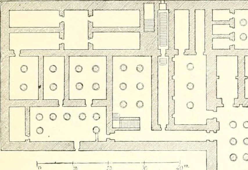 An illustration from A history of art in ancient Egypt, 1883, leaf 484