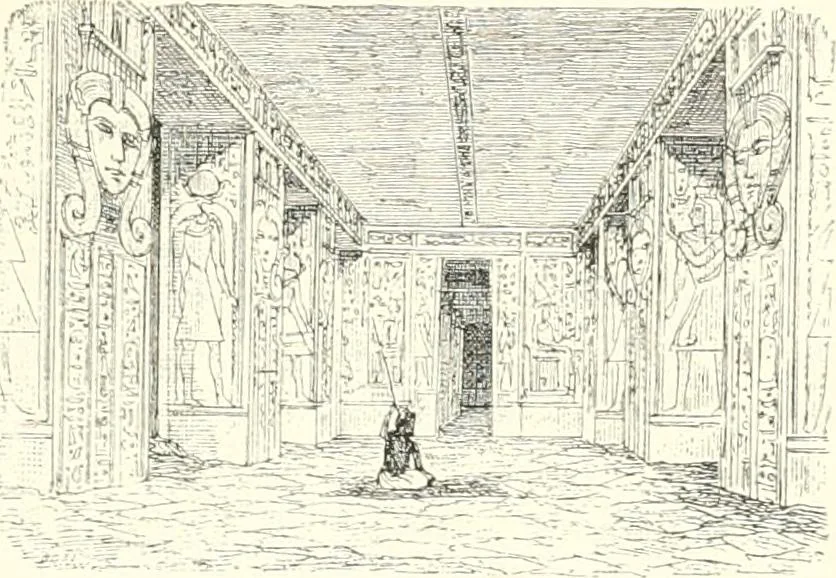 An illustration from A history of art in ancient Egypt, 1883, leaf 510