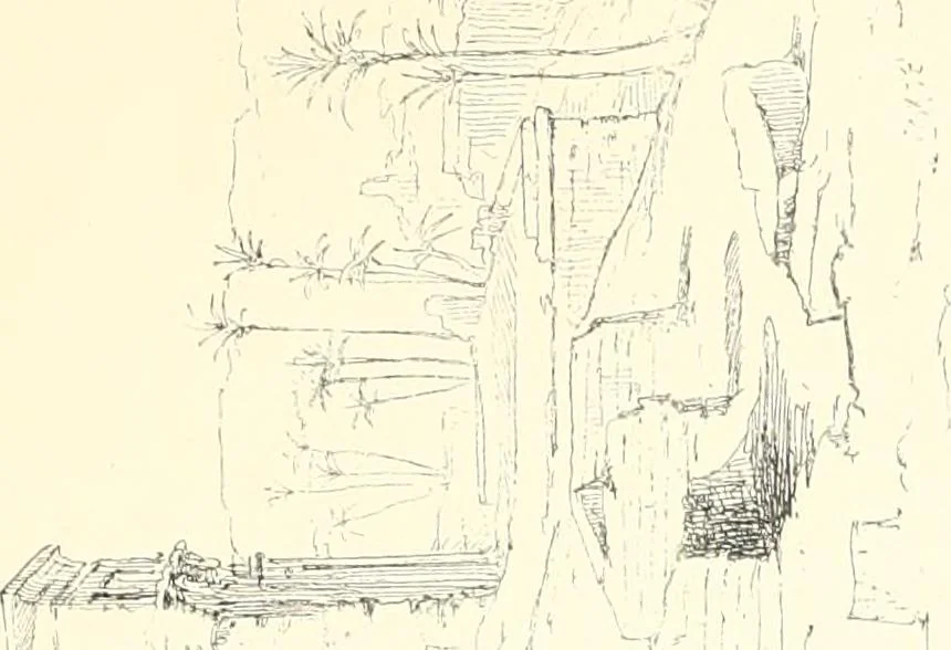 An illustration from A history of art in ancient Egypt, 1883, leaf 528