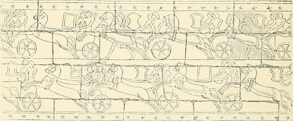 An illustration from A history of art in ancient Egypt, 1883, leaf 533