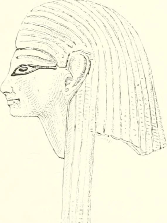 An illustration from A history of art in ancient Egypt, 1883, leaf 80