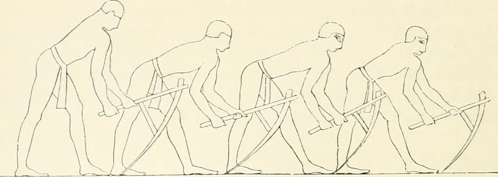 An illustration from A history of art in ancient Egypt, 1883, leaf 89