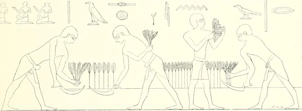 An illustration from A history of art in ancient Egypt, 1883, leaf 90