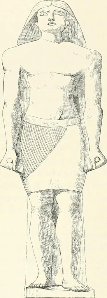 An illustration from A history of art in ancient Egypt, 1883, leaf 95