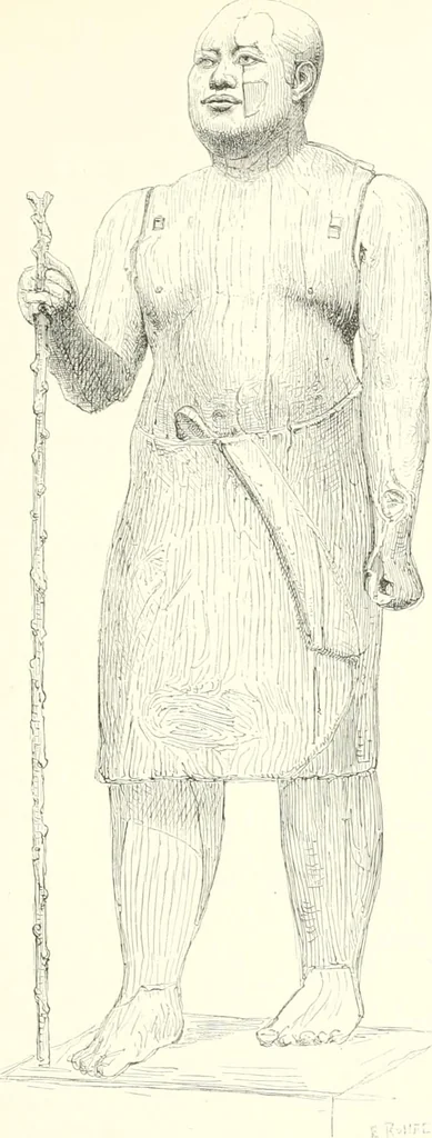 An illustration from A history of art in ancient Egypt, 1883, leaf 96