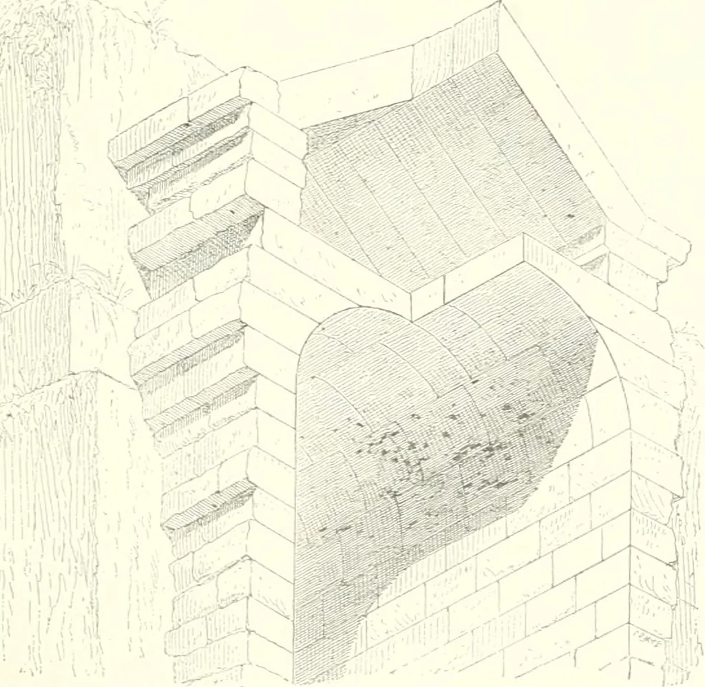 An illustration from A history of art in ancient Egypt, 1883, leaf 104