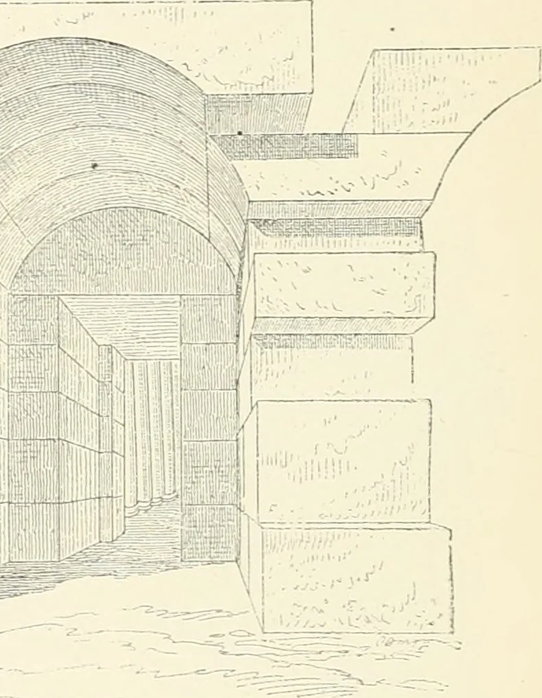 An illustration from A history of art in ancient Egypt, 1883, leaf 105