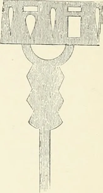 An illustration from A history of art in ancient Egypt, 1883, leaf 109