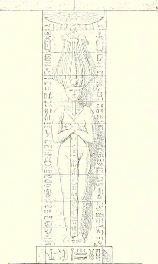 An illustration from A history of art in ancient Egypt, 1883, leaf 114