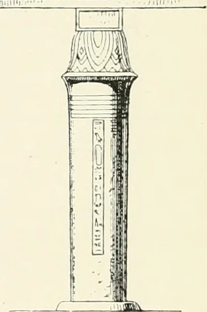 An illustration from A history of art in ancient Egypt, 1883, leaf 125