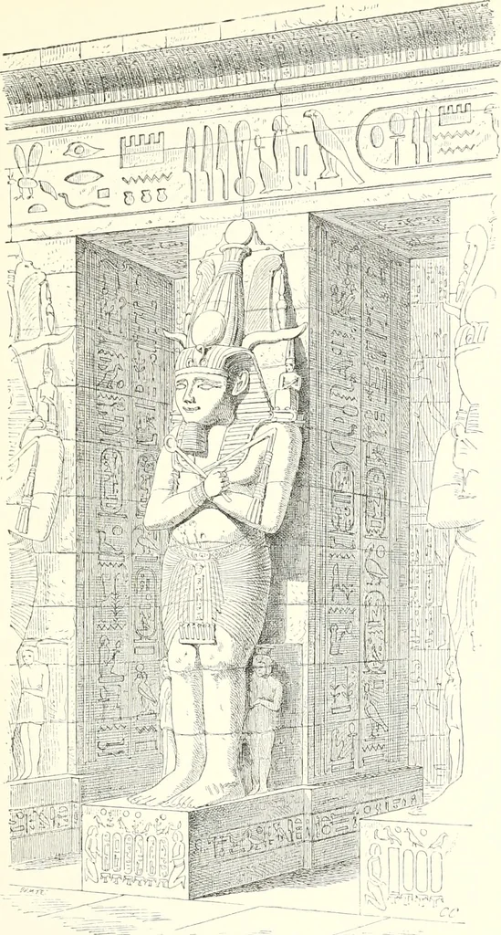 An illustration from A history of art in ancient Egypt, 1883, leaf 130