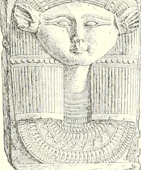An illustration from A history of art in ancient Egypt, 1883, leaf 132
