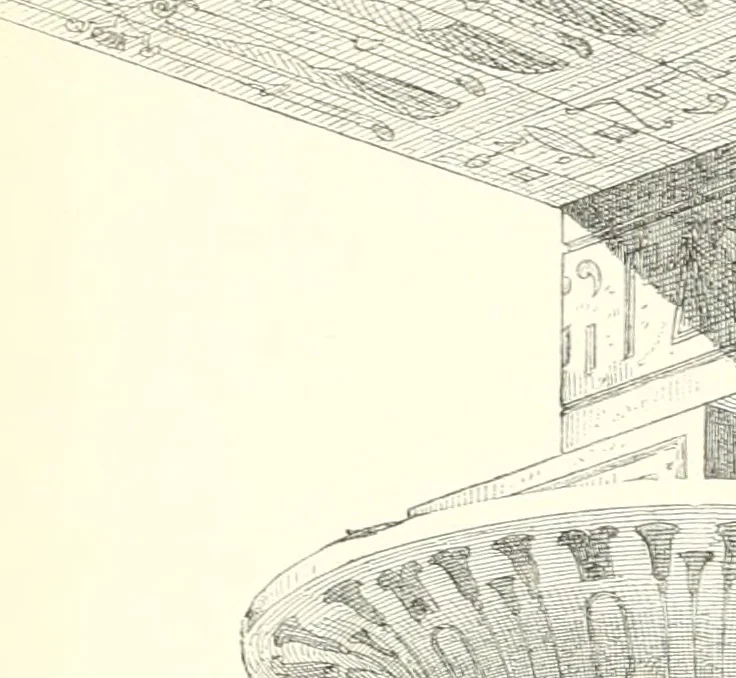 An illustration from A history of art in ancient Egypt, 1883, leaf 138