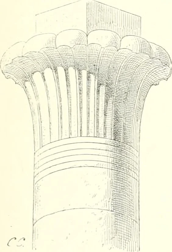 An illustration from A history of art in ancient Egypt, 1883, leaf 140
