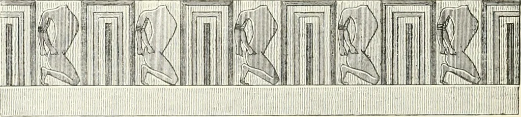 An illustration from A history of art in ancient Egypt, 1883, leaf 177
