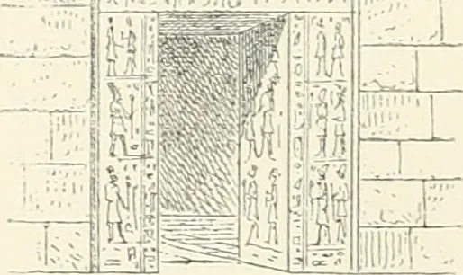 An illustration from A history of art in ancient Egypt, 1883, leaf 183