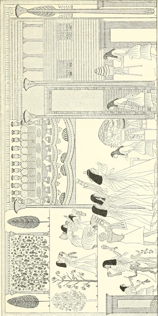 An illustration from A history of art in ancient Egypt, 1883, leaf 22