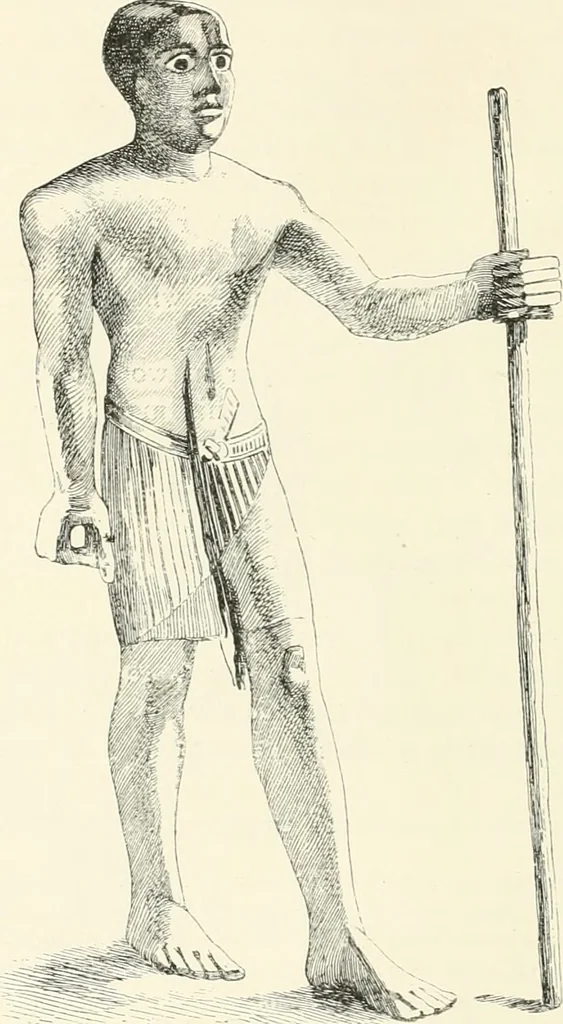 An illustration from A history of art in ancient Egypt, 1883, leaf 225