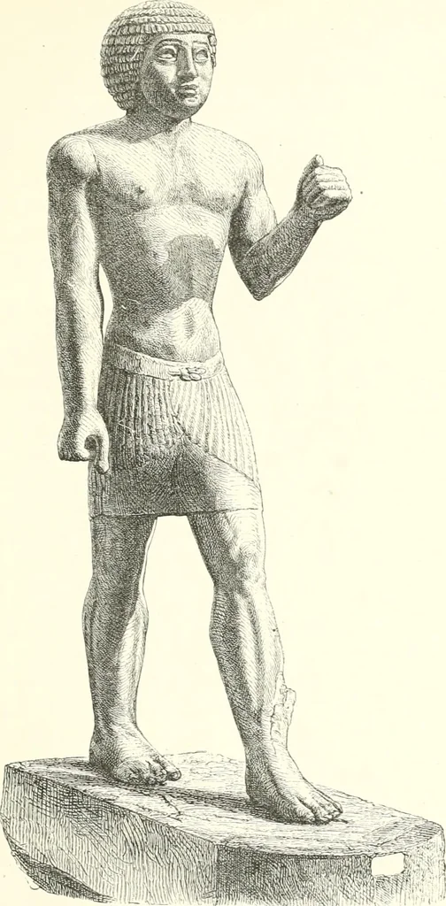 An illustration from A history of art in ancient Egypt, 1883, leaf 226