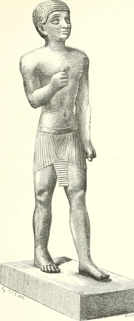 An illustration from A history of art in ancient Egypt, 1883, leaf 228