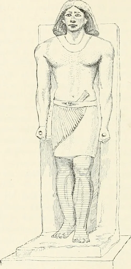 An illustration from A history of art in ancient Egypt, 1883, leaf 231