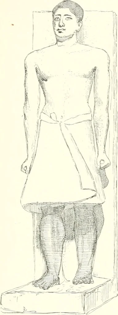 An illustration from A history of art in ancient Egypt, 1883, leaf 232