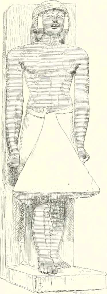 An illustration from A history of art in ancient Egypt, 1883, leaf 232