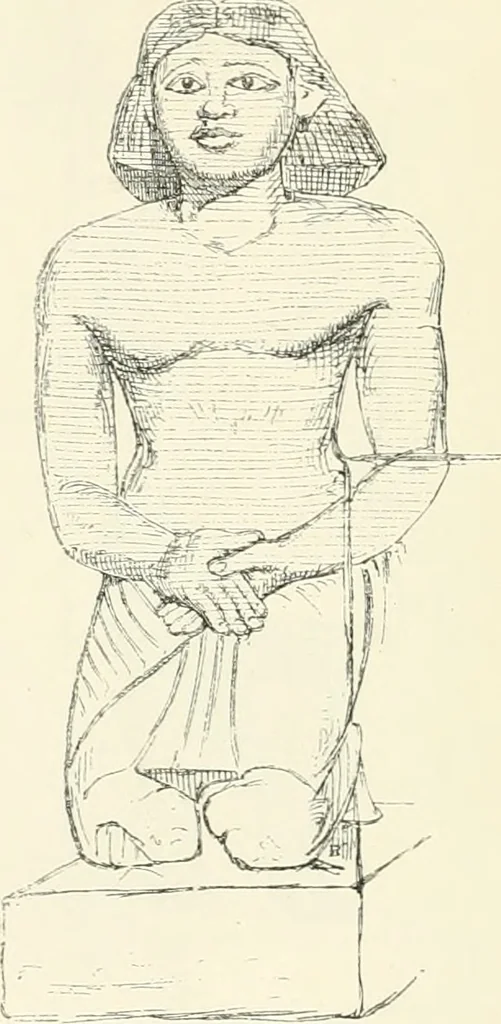 An illustration from A history of art in ancient Egypt, 1883, leaf 233