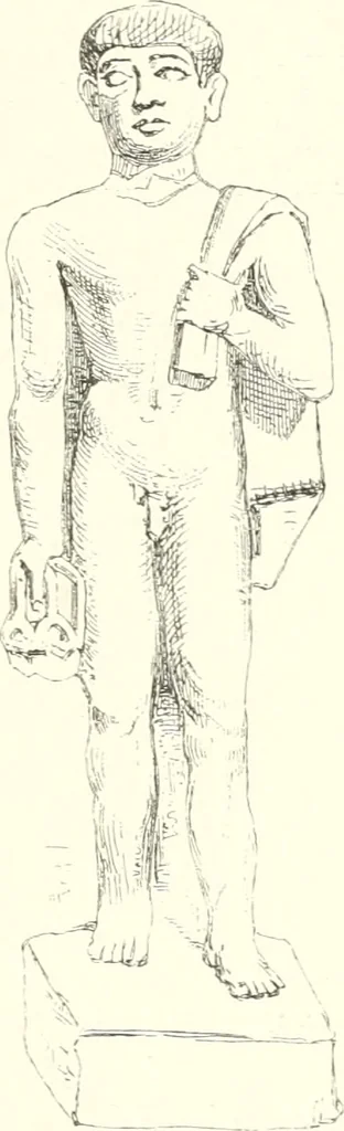 An illustration from A history of art in ancient Egypt, 1883, leaf 236