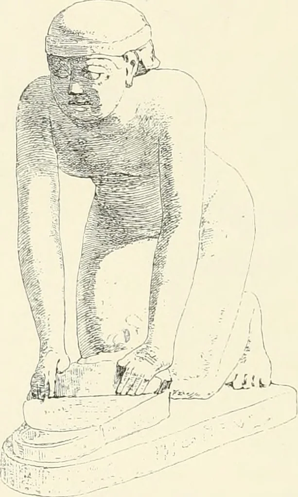 An illustration from A history of art in ancient Egypt, 1883, leaf 239
