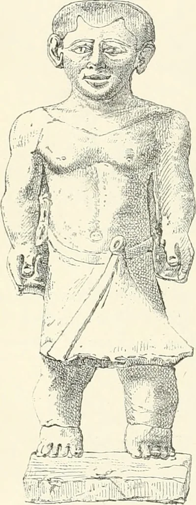 An illustration from A history of art in ancient Egypt, 1883, leaf 241
