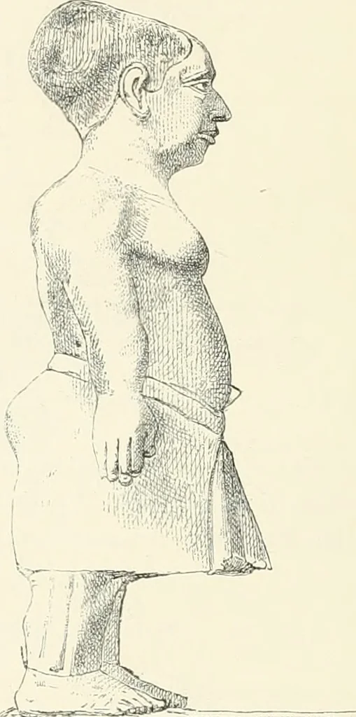 An illustration from A history of art in ancient Egypt, 1883, leaf 241