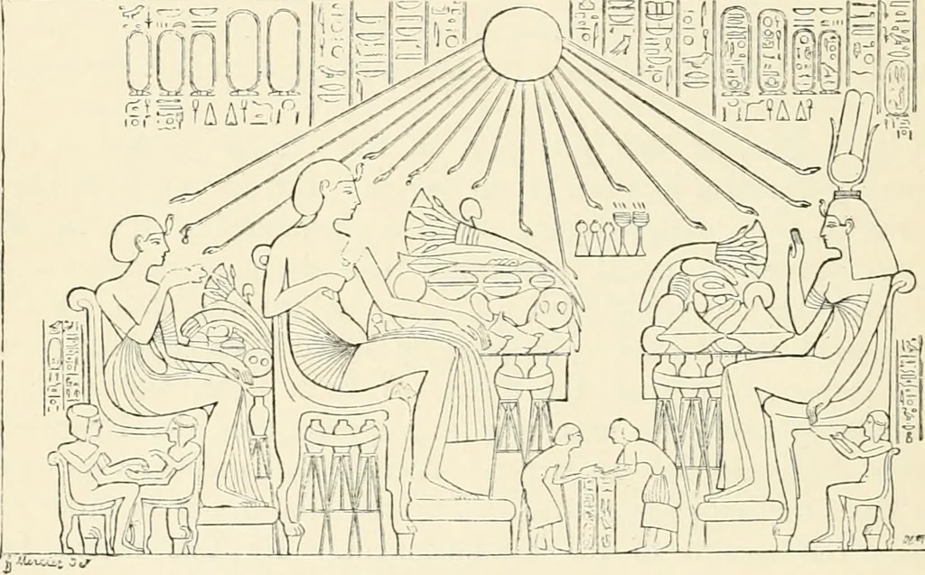 An illustration from A history of art in ancient Egypt, 1883, leaf 25