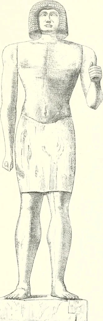 An illustration from A history of art in ancient Egypt, 1883, leaf 254