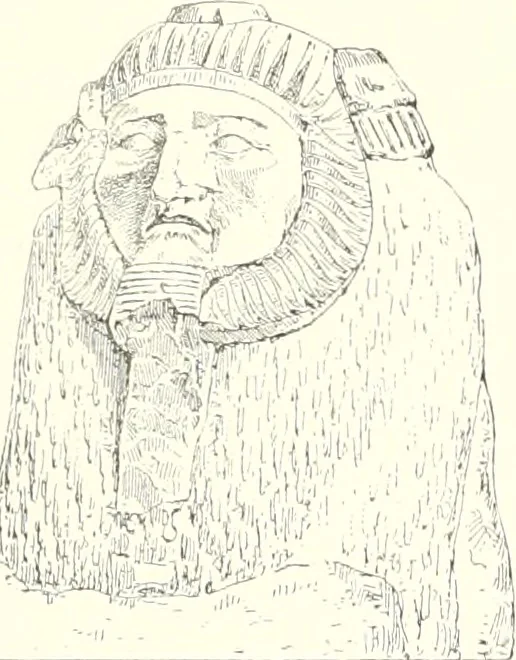 An illustration from A history of art in ancient Egypt, 1883, leaf 260