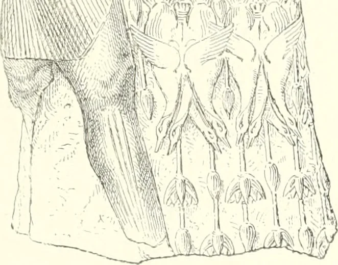An illustration from A history of art in ancient Egypt, 1883, leaf 262