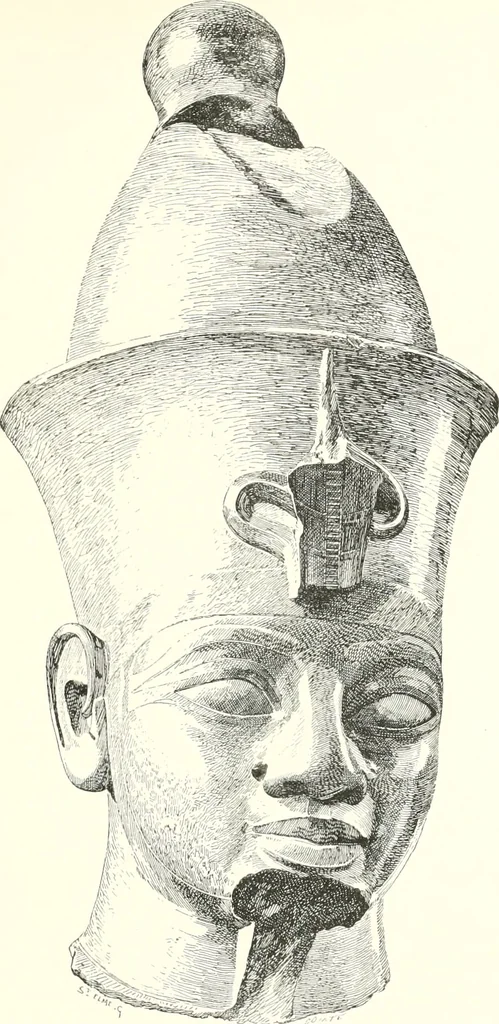 An illustration from A history of art in ancient Egypt, 1883, leaf 272
