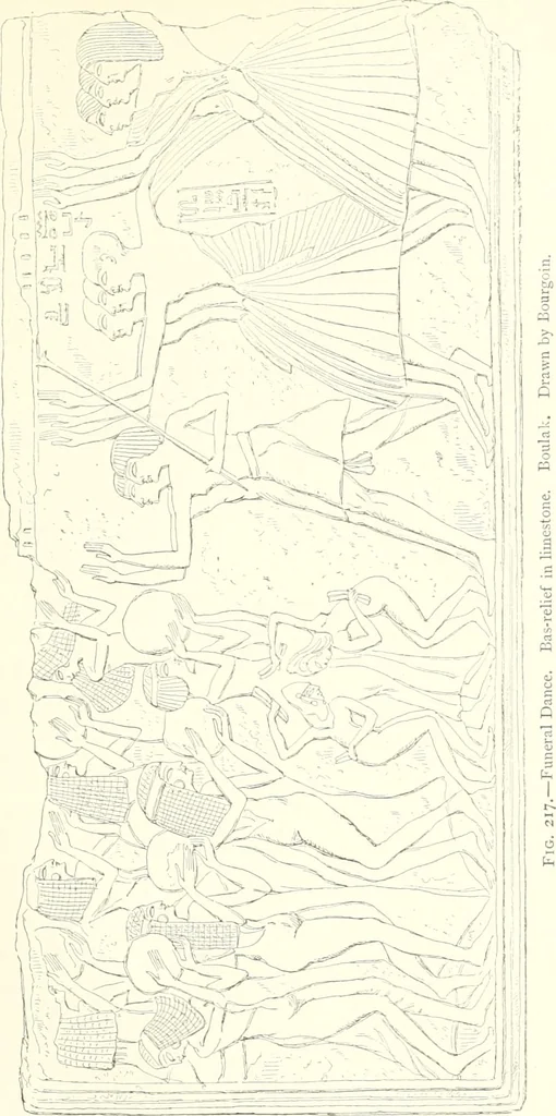 An illustration from A history of art in ancient Egypt, 1883, leaf 280