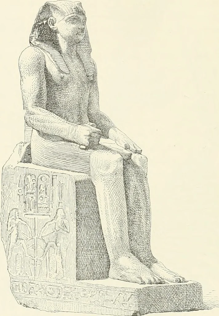 An illustration from A history of art in ancient Egypt, 1883, leaf 285