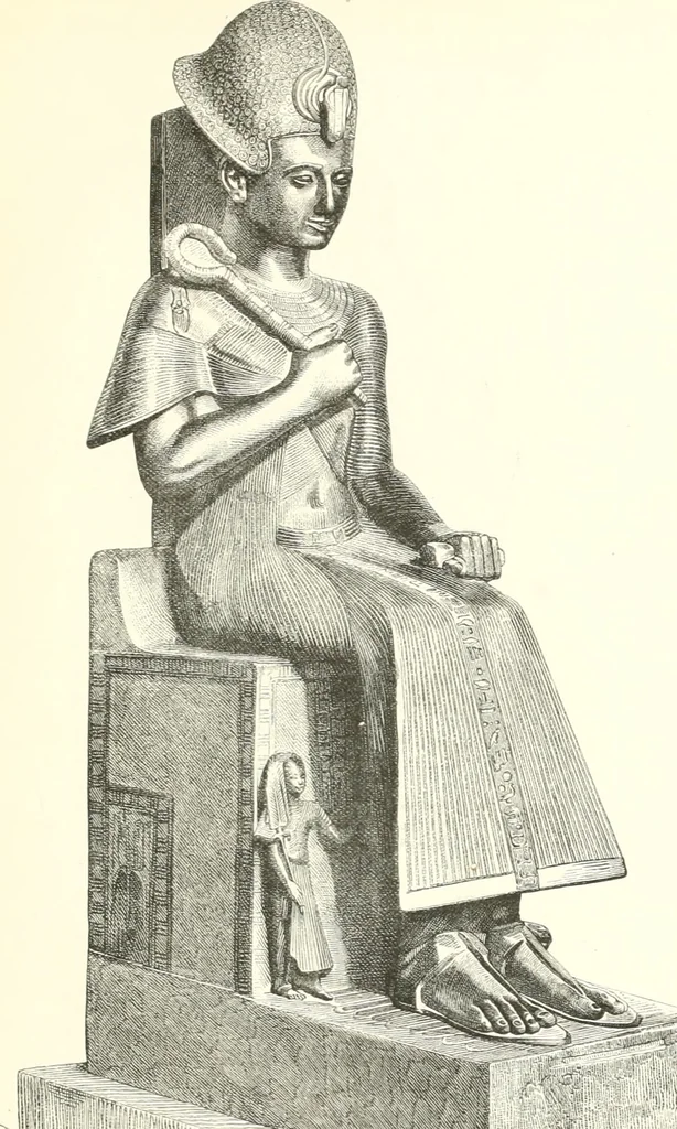 An illustration from A history of art in ancient Egypt, 1883, leaf 288