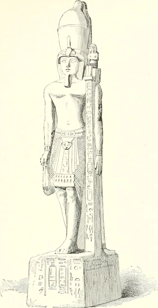 An illustration from A history of art in ancient Egypt, 1883, leaf 290