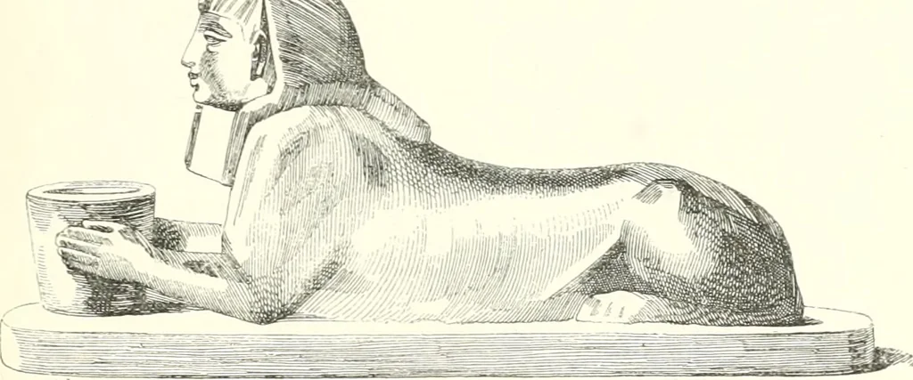 An illustration from A history of art in ancient Egypt, 1883, leaf 296