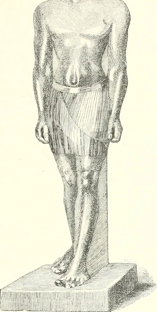 An illustration from A history of art in ancient Egypt, 1883, leaf 298