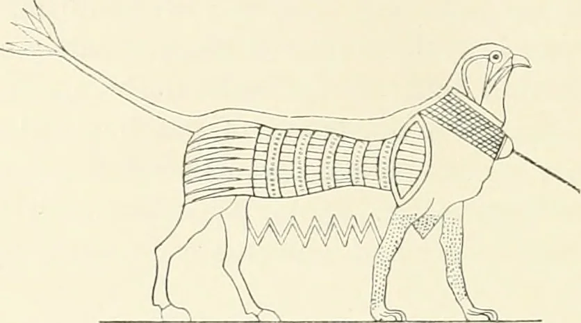 An illustration from A history of art in ancient Egypt, 1883, leaf 313