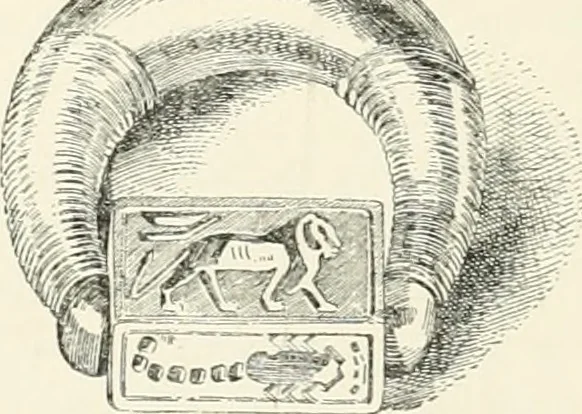 An illustration from A history of art in ancient Egypt, 1883, leaf 319
