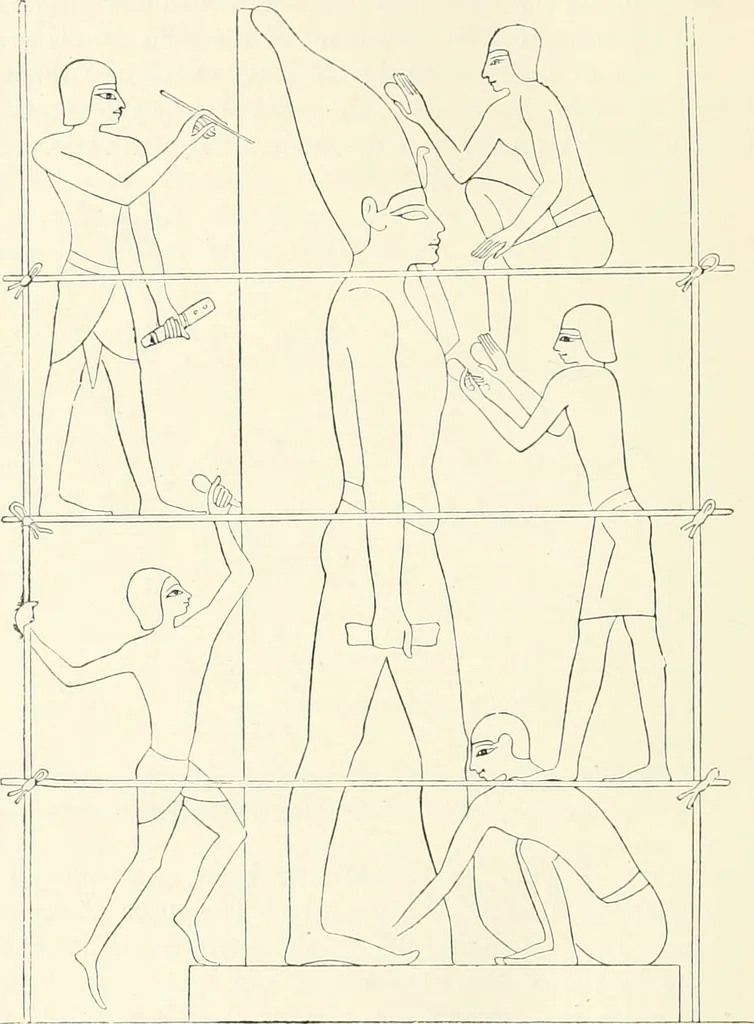 An illustration from A history of art in ancient Egypt, 1883, leaf 337